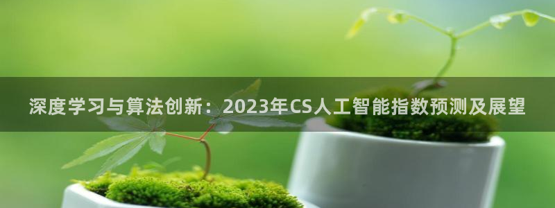 深度学习与算法创新：2023年CS人工智能指数预测及展望